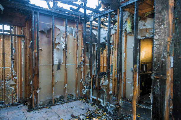 Professional Fire Damage Removal technician working in Desert Hills, AZ